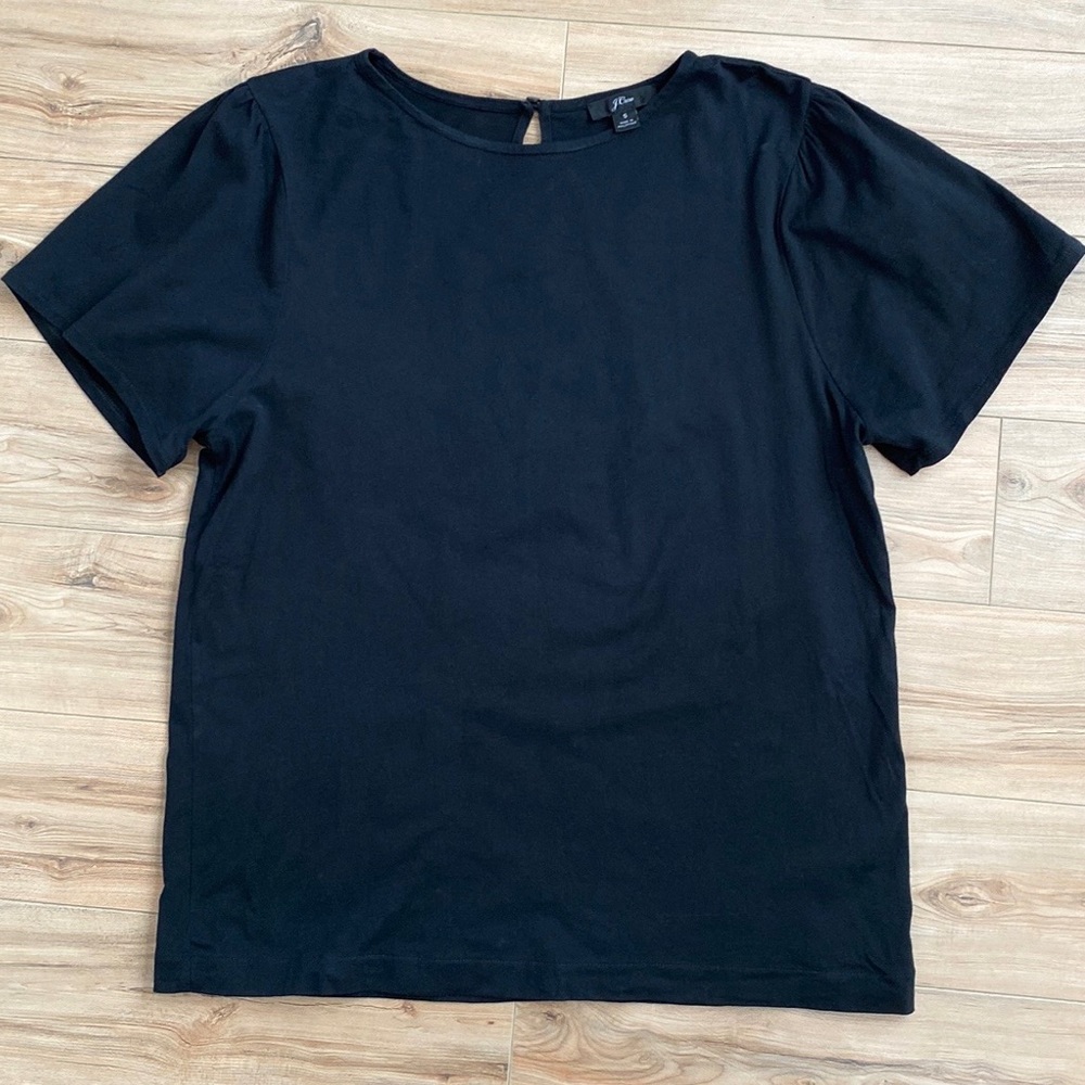 J Crew Puff Sleeve Tee